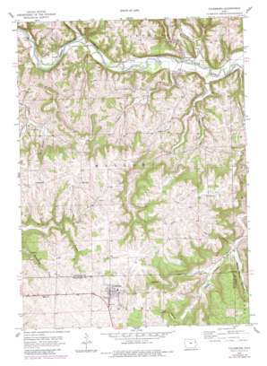 Colesburg USGS topographic map 42091f2
