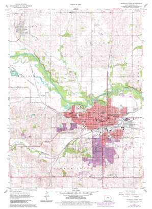 Marshalltown USGS topographic map 42092a8