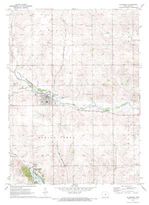 Gladbrook topo map