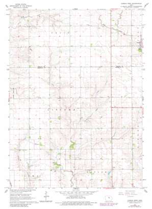 Conrad West USGS topographic map 42092b8