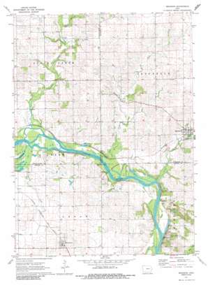 Brandon USGS topographic map 42092c1