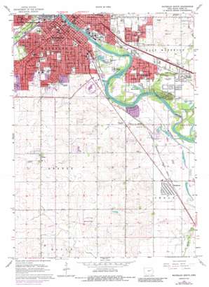 Waterloo South USGS topographic map 42092d3
