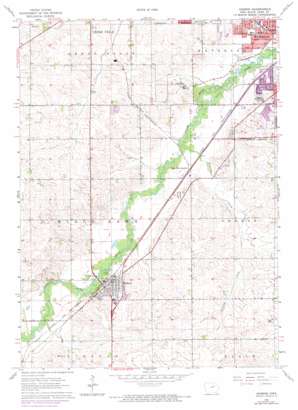 Hudson USGS topographic map 42092d4