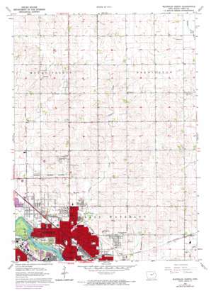 Waterloo North USGS topographic map 42092e3