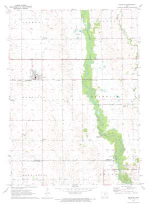 Readlyn USGS topographic map 42092f2