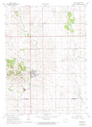 Denver USGS topographic map 42092f3