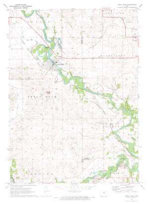 Shell Rock USGS topographic map 42092f5