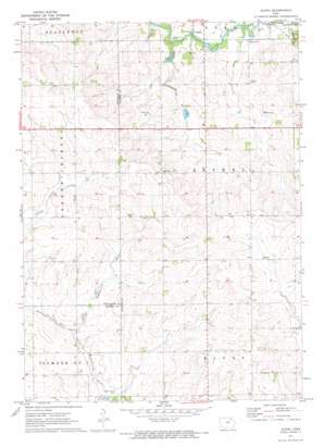 Alpha USGS topographic map 42092h1
