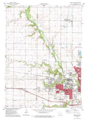 Ames West USGS topographic map 42093a6