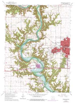 Boone West USGS topographic map 42093a8