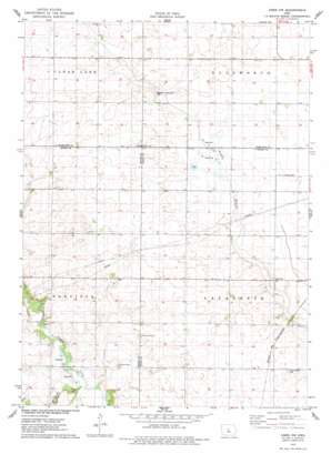 Ames Nw topo map