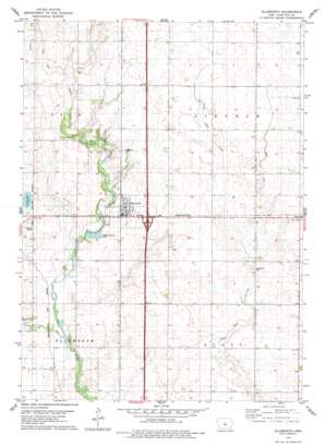 Ellsworth USGS topographic map 42093c5