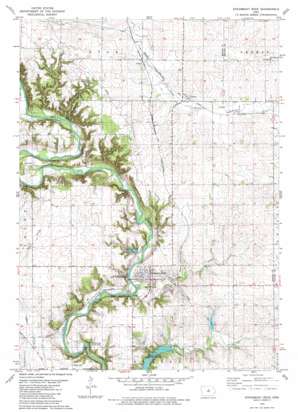 Steamboat Rock topo map
