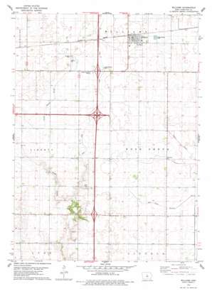 Williams USGS topographic map 42093d5