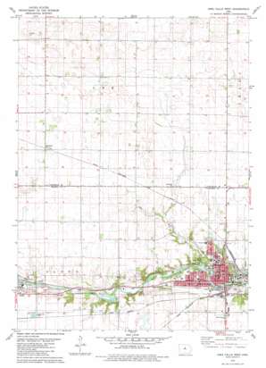 Iowa Falls West USGS topographic map 42093e3