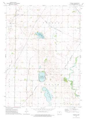 Cornelia USGS topographic map 42093g6