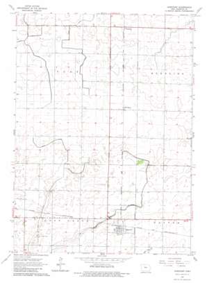 Harcourt USGS topographic map 42094c2