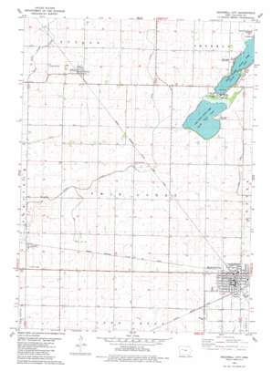Rockwell City topo map