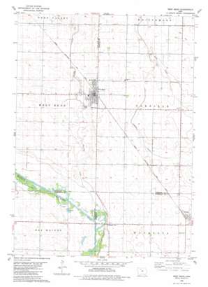 Unique USGS topographic map 42094h4