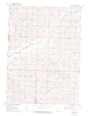 Ricketts USGS topographic map 42095b5