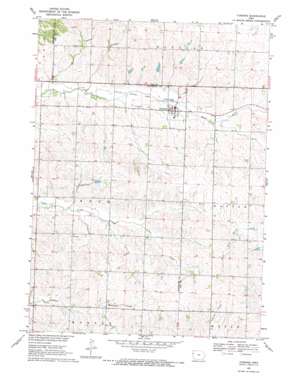 Cushing USGS topographic map 42095d6