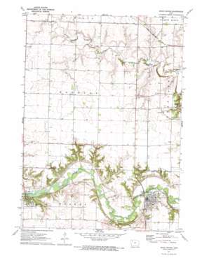 Sioux Rapids topo map