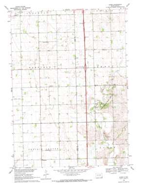 Alsen USGS topographic map 42096h7