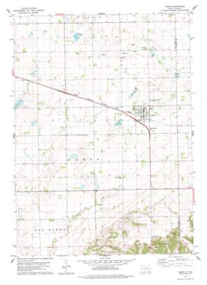 Tabor USGS topographic map 42097h6