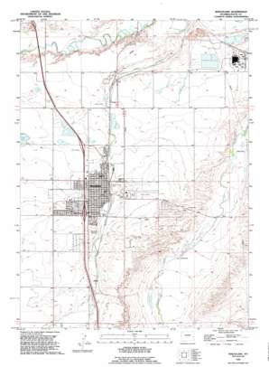 Wheatland USGS topographic map 42104a8