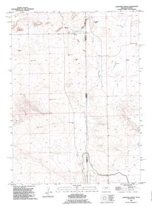 Carpenter Ranch topo map