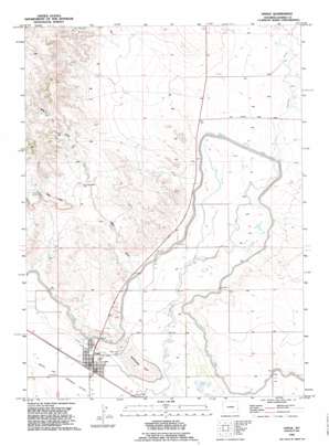 Lingle USGS topographic map 42104b3