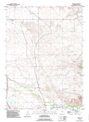 Dwyer USGS topographic map 42104b8