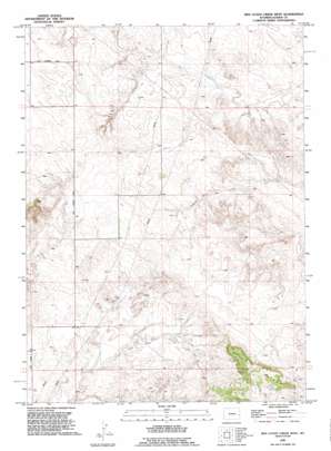 Red Cloud Creek West topo map