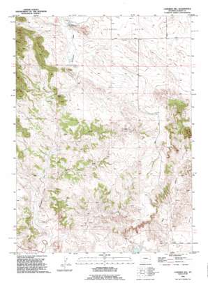 Casebier Hill USGS topographic map 42104c5