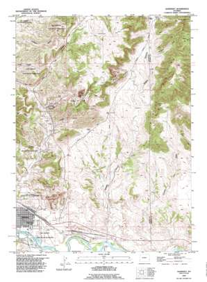 Guernsey USGS topographic map 42104c6