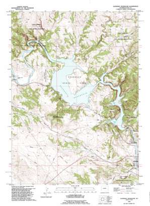 Guernsey Reservoir USGS topographic map 42104c7