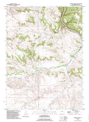 Herman Ranch USGS topographic map 42104c8