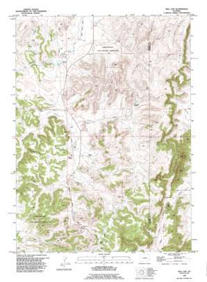 Hell Gap USGS topographic map 42104d6