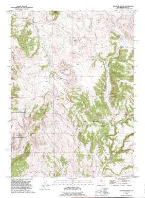 Haushar Ranch topo map
