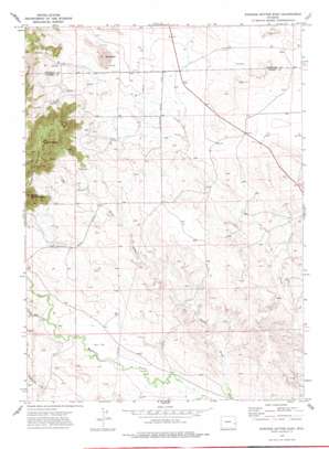 Rawhide Buttes East USGS topographic map 42104e4