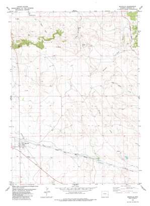 Manville USGS topographic map 42104g5