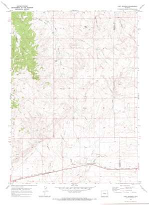 Lost Springs USGS topographic map 42104g8