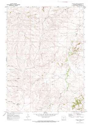 Cooley Draw topo map