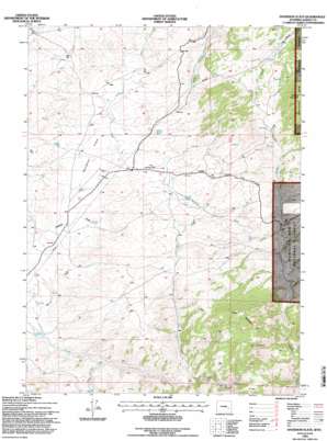 Davidson Flats USGS topographic map 42105a4
