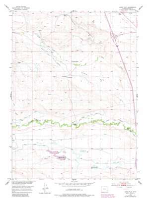 Lewis Flat USGS topographic map 42105b1