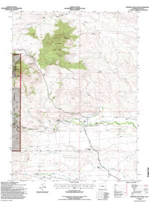 Johnson Mountain USGS topographic map 42105b2