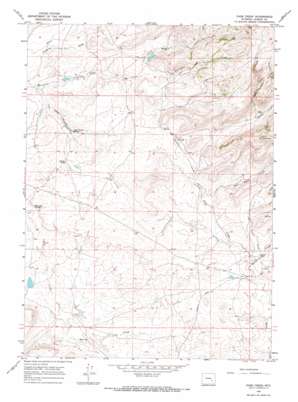 Pass Creek USGS topographic map 42105c8