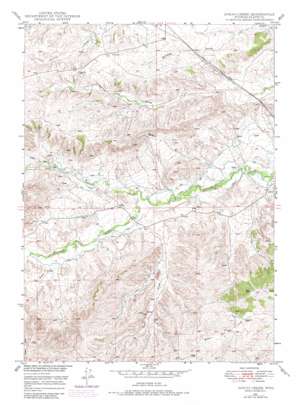 Spring Creek USGS topographic map 42105d2