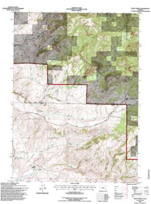 Rock Creek USGS topographic map 42105d8