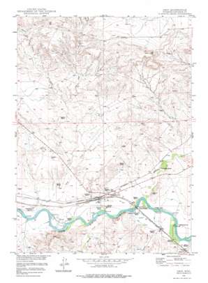 Orin USGS topographic map 42105f2
